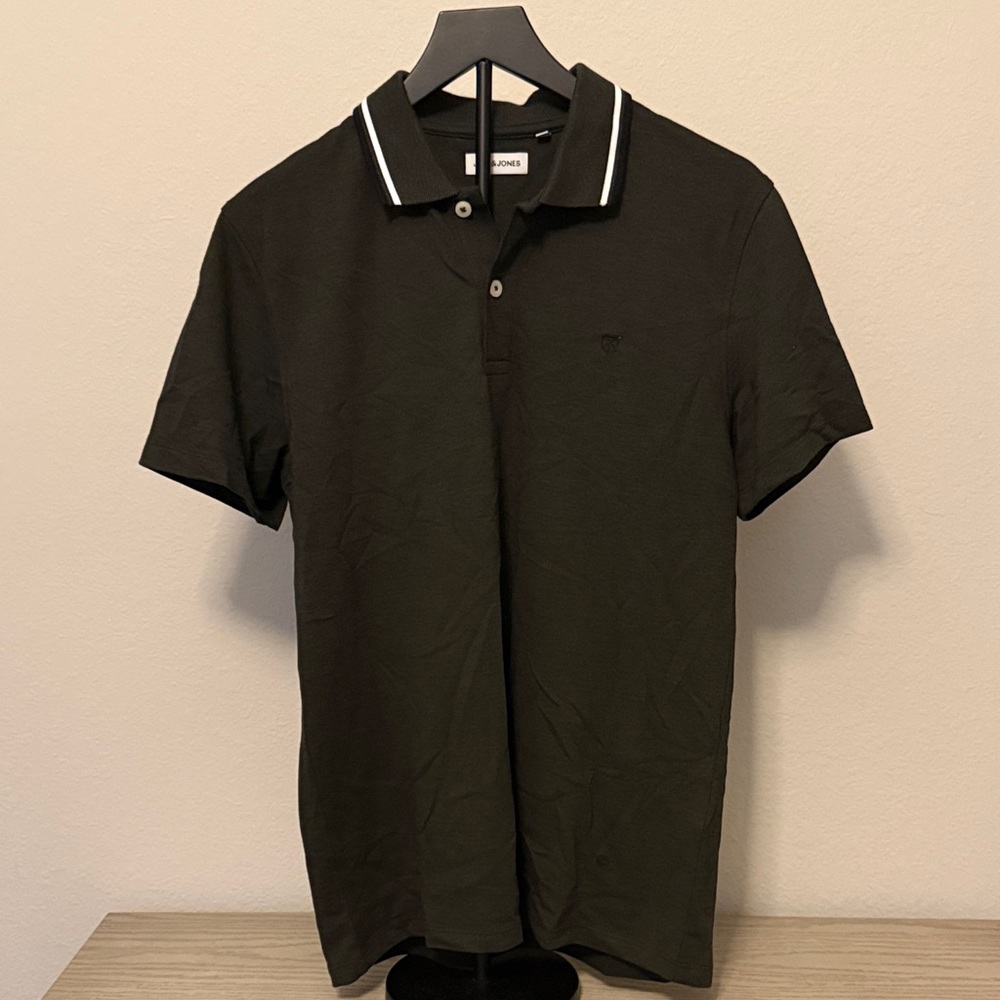 Jack & Jones Classic Black Polo Shirt